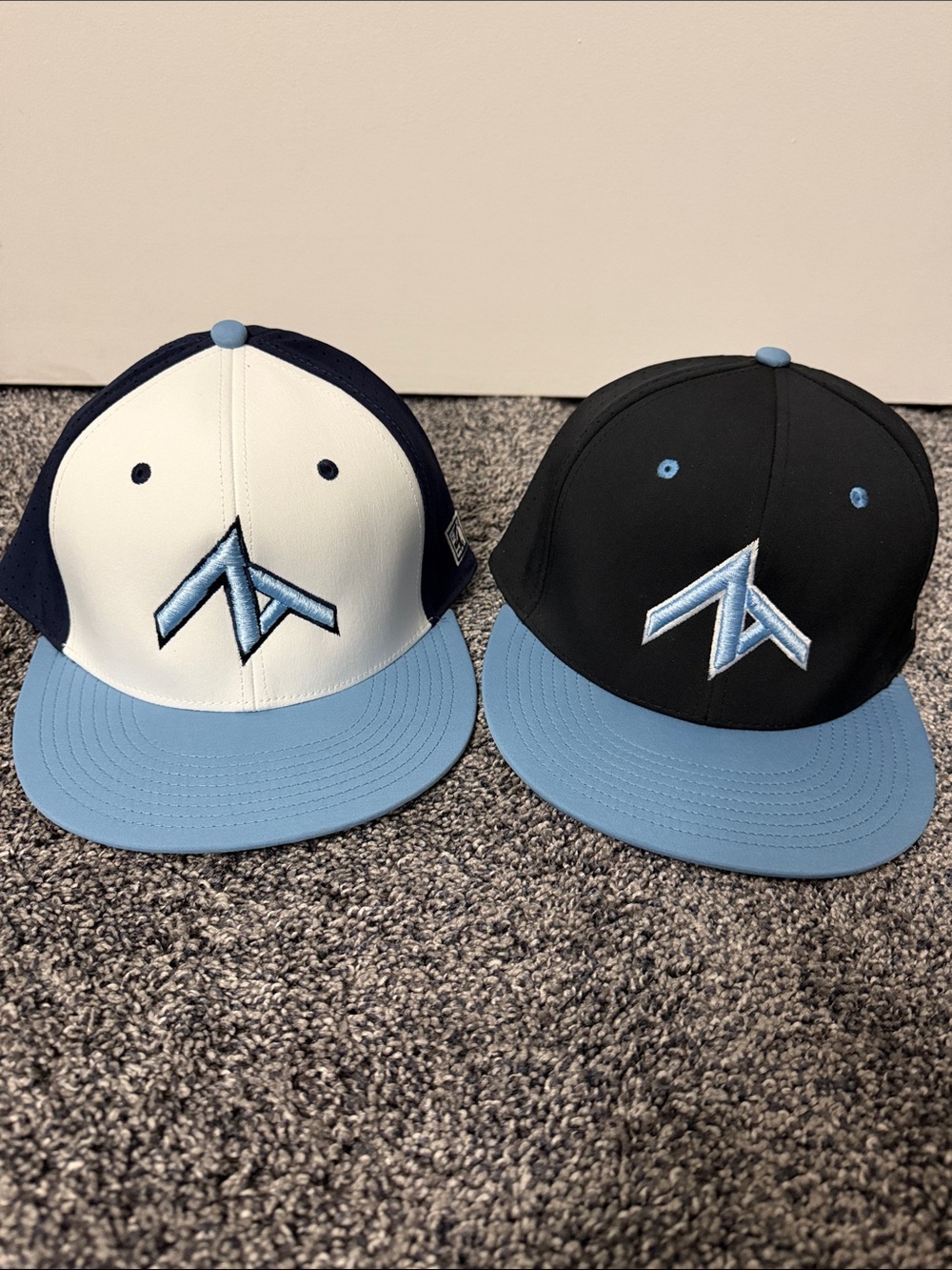 NWT! “ZT Baseball” Snapback Hats by The Game - Large - Set of Two